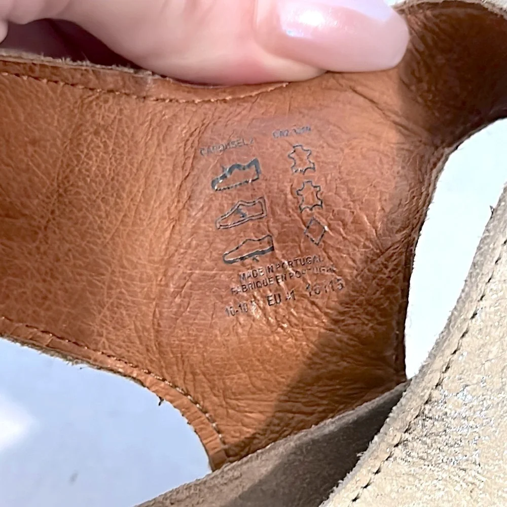 Taos Footwear Women's Carousel 2 Wedge Sandal size 41 or 10.5